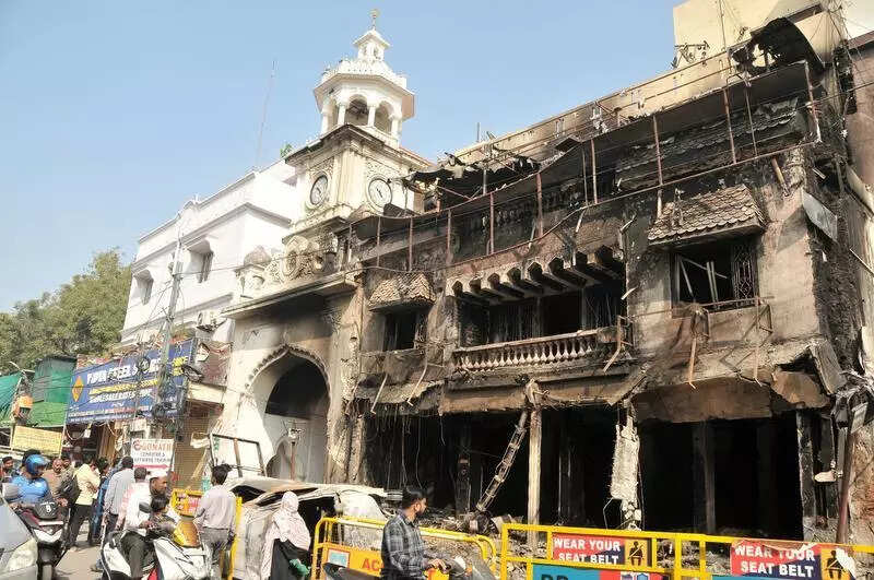 Shahalibanda blaze: Officials suspect fire started inside electronics shop