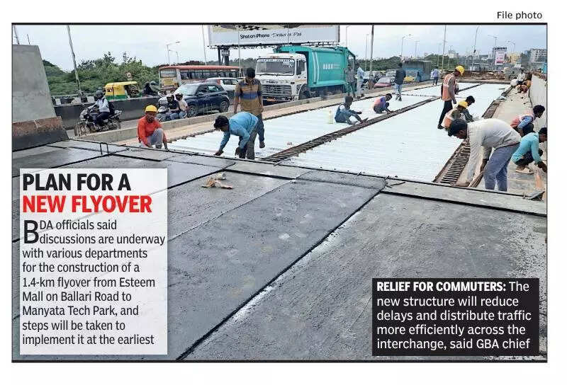 Loop of faith: Greater Bengaluru Authority asks Bangalore Development Authority to complete key arm of Hebbal flyover in 15 days