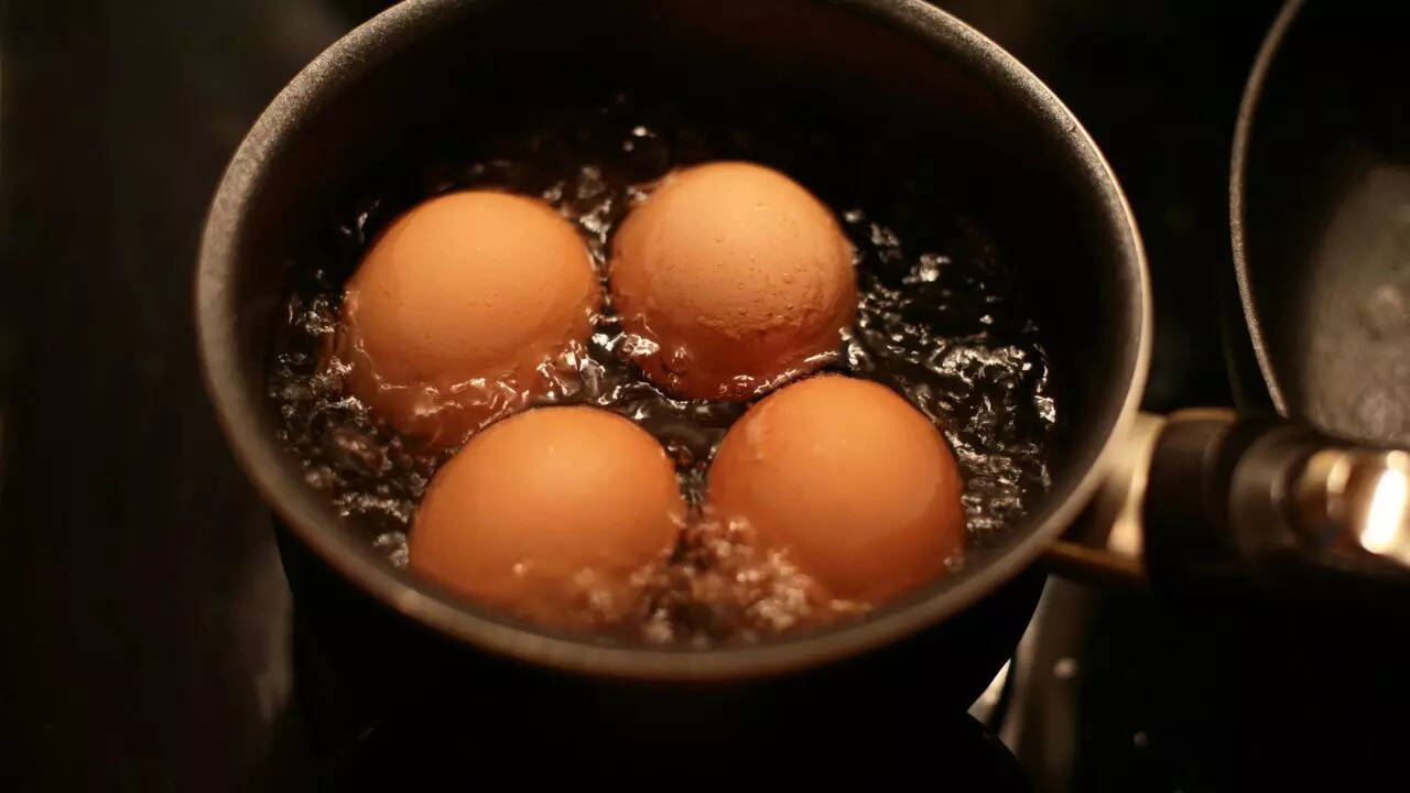 What to do if an egg cracks while boiling and how to stop it from happening next time