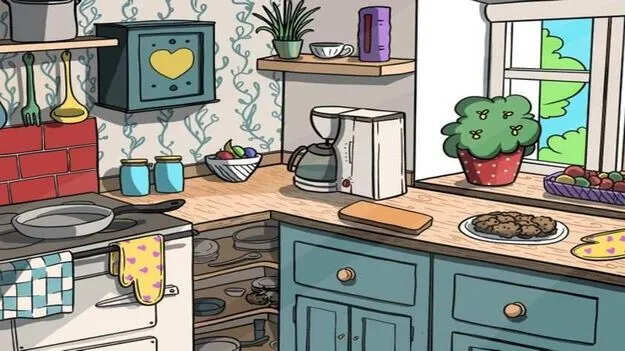 Optical Illusion: Only sharp eyes can spot the mouse hidden in the kitchen in under 25 seconds