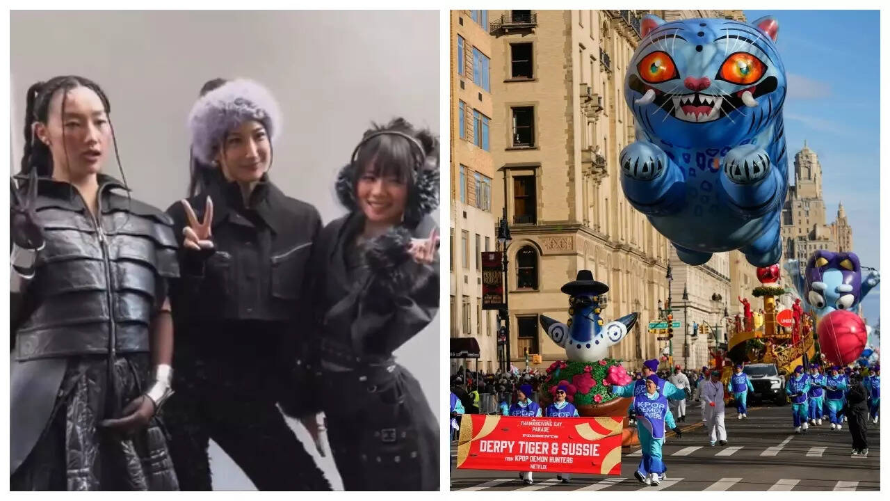 HUNTR/X perform ‘Golden’ at Thanksgiving parade- WATCH