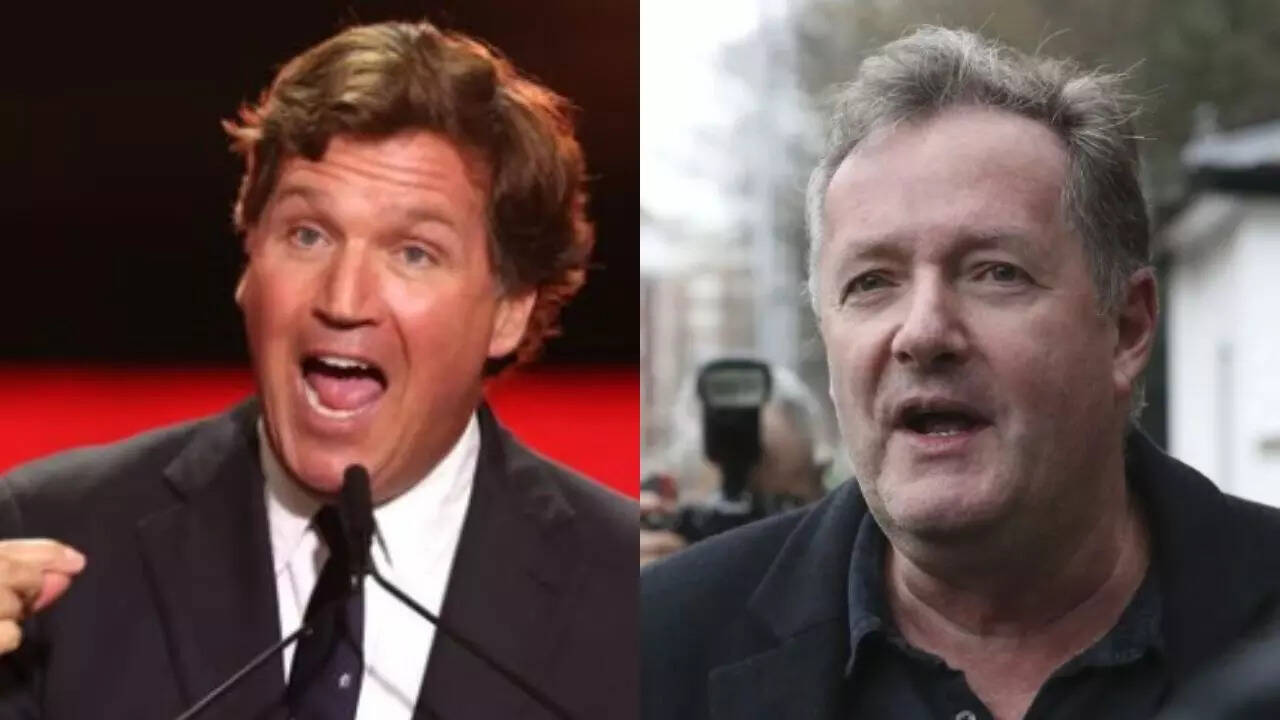 Tucker Carlson challenges Piers Morgan on UK free speech; dares him to use gay slur