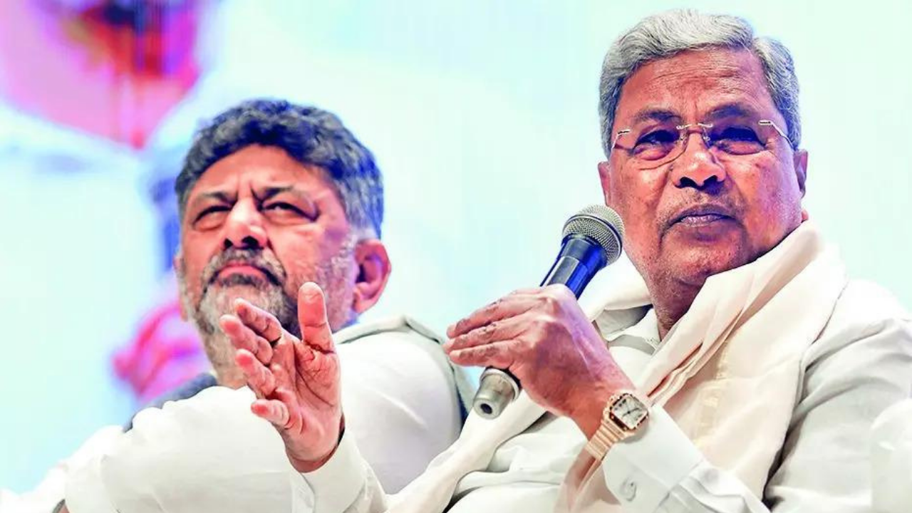 Digital face-off in Karnataka power tussle: DK Shivakumar says ‘walk the talk’; CM Siddaramaiah replies mandate is for 5 years