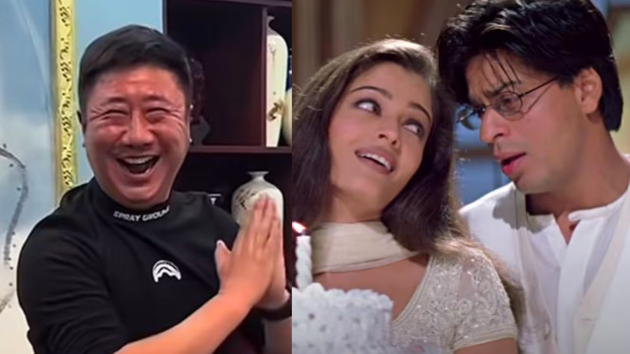 Chinese fan grooves to SRK-Aishwarya’s song- VIDEO