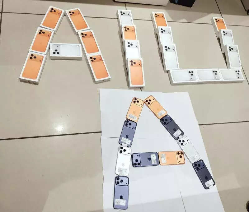 IPhones worth Rs 43 lakh seized from Sardar Vallabhbhai International airport