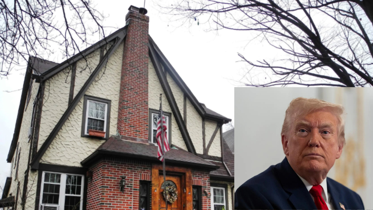 Donald Trump’s childhood home up for sale: Queens house hits market again at $2.3 million - know all about the Tudor-style property