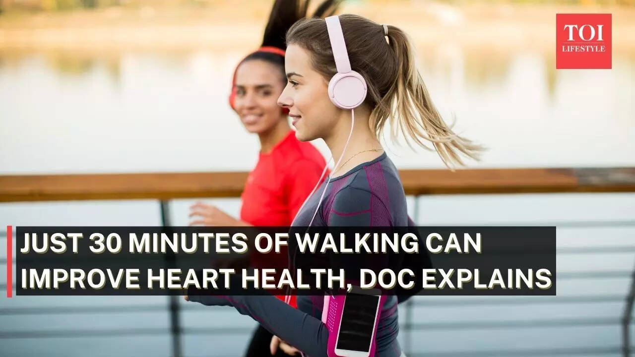 How 30 minutes of walking can improve heart health