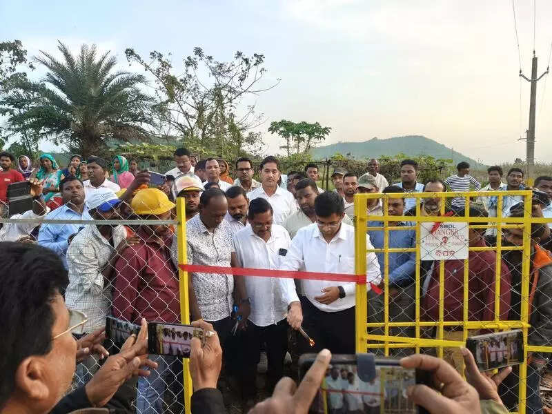 Ganjam village receives electricity connection