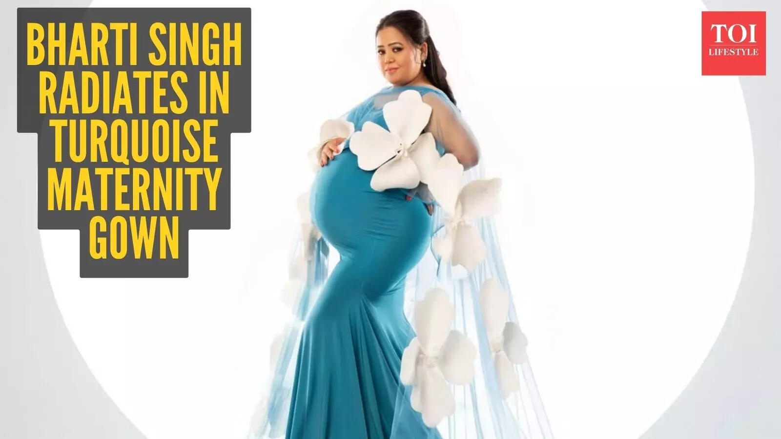 Bharti Singh stuns in dreamy maternity look ahead of baby no. 2