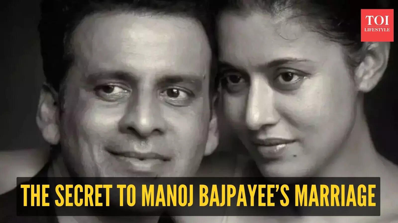 Manoj Bajpayee reveals secret behind his 15-year-long marriage