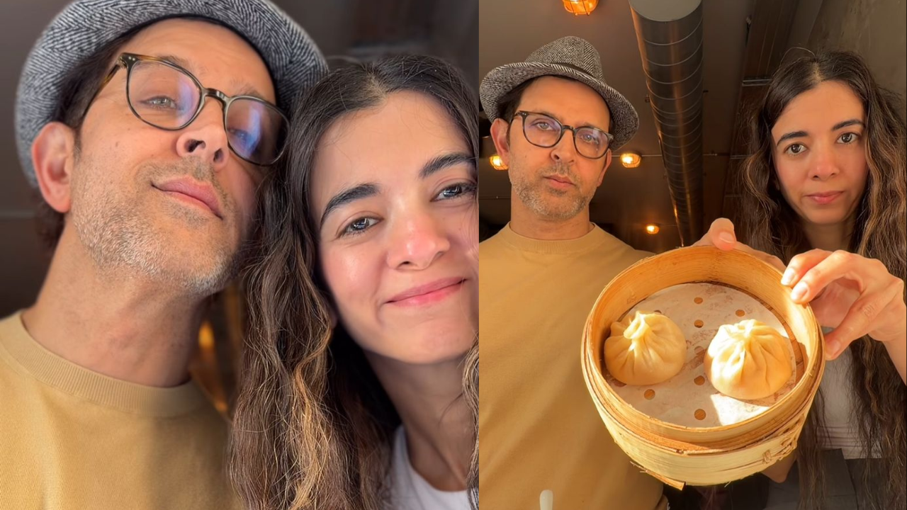 Hrithik-Saba turn ‘hungry hippos’ as they enjoy ramen, dumplings
