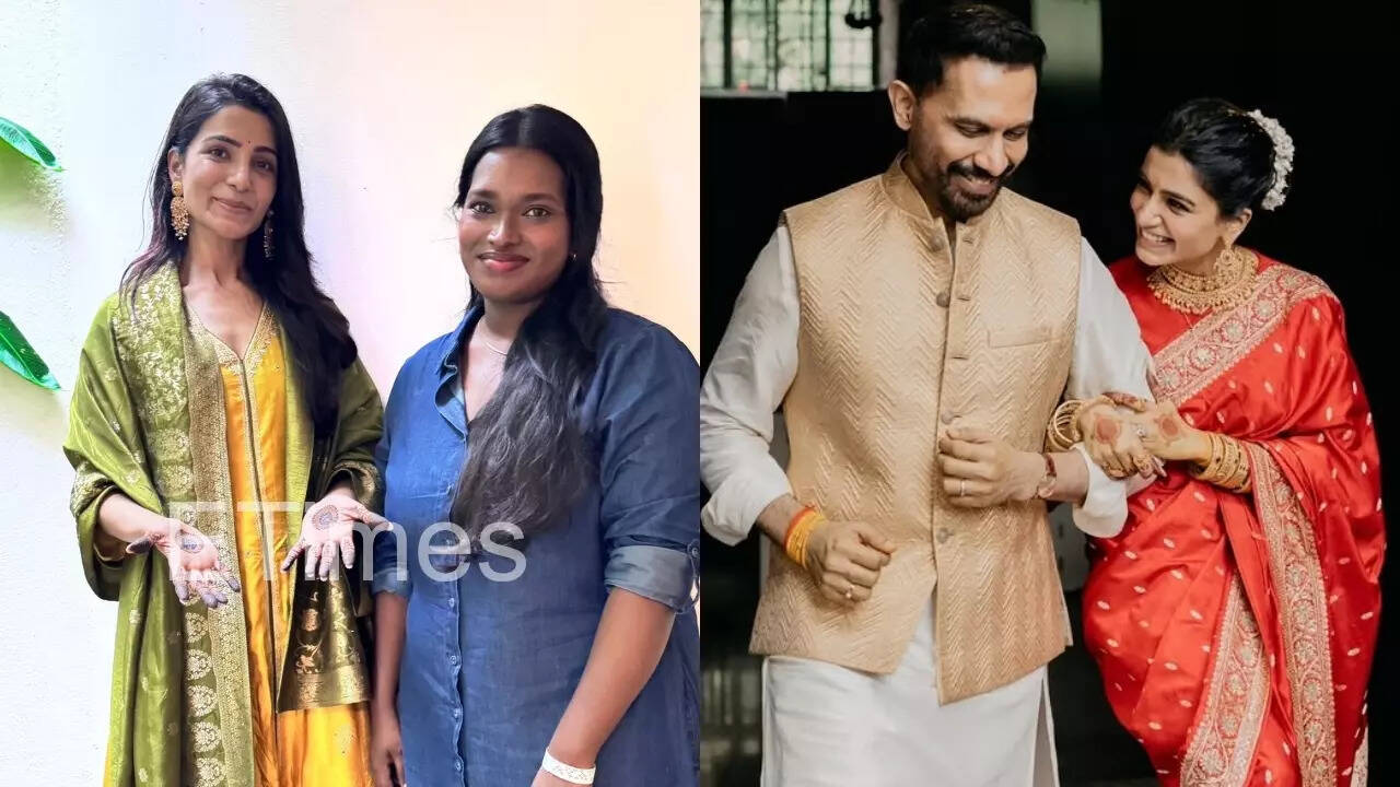 Samantha Prabhu married: Where is Raj Nidimoru's name hidden in her mehendi design - exclusive