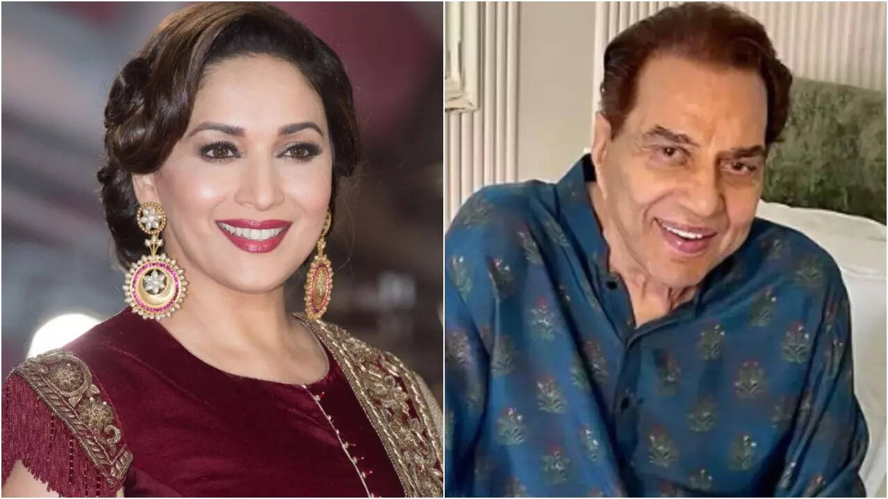 Madhuri remembers Dharmendra: 'He's always been gracious'