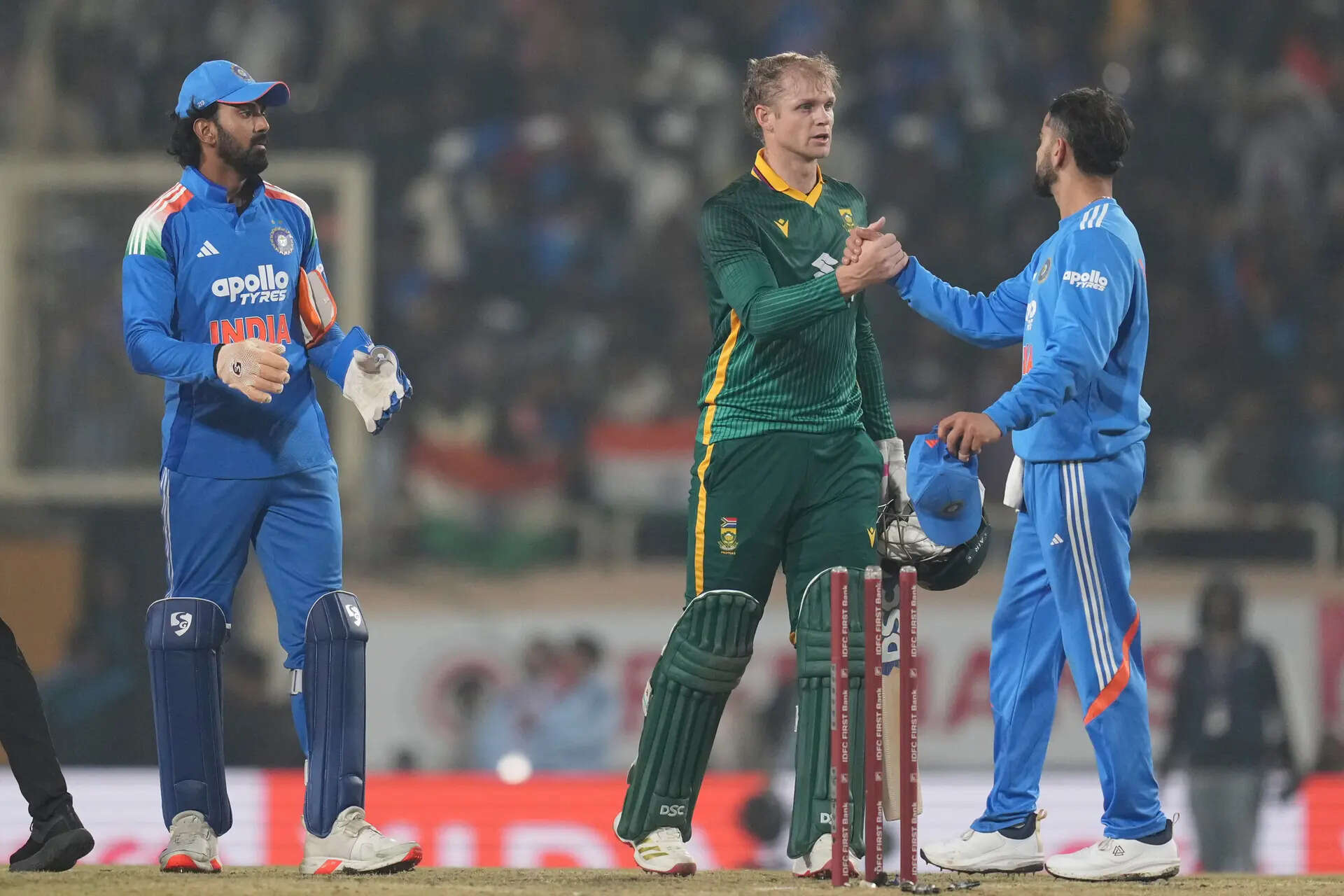 IND vs SA: Kohli, Gaikwad tons in vain; South Africa beat India to level series 1-1