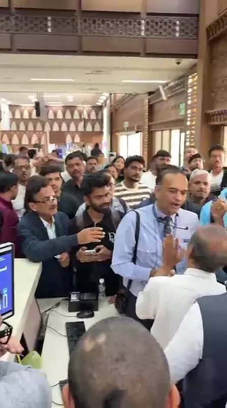 Flight to Mumbai delayed by 15 hours; Services on Delhi, Hyderabad, Bengaluru, and Goa routes also affected