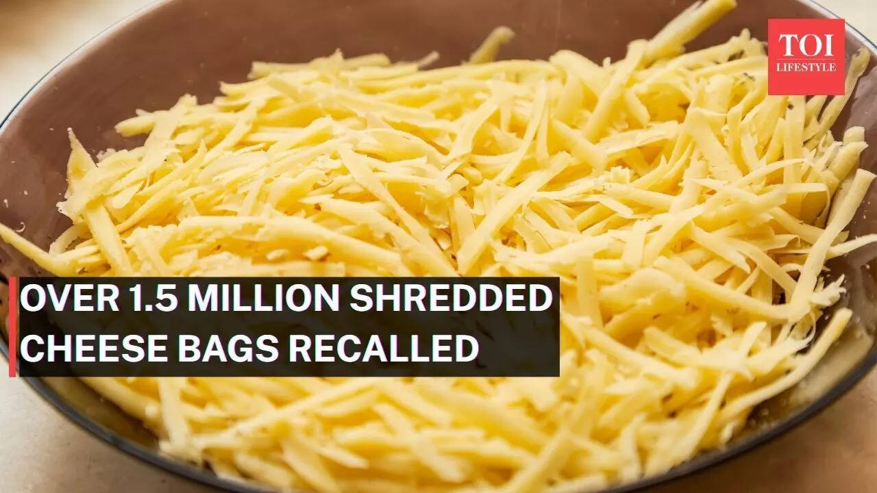 1.5 million bags of shredded cheese sold recalled