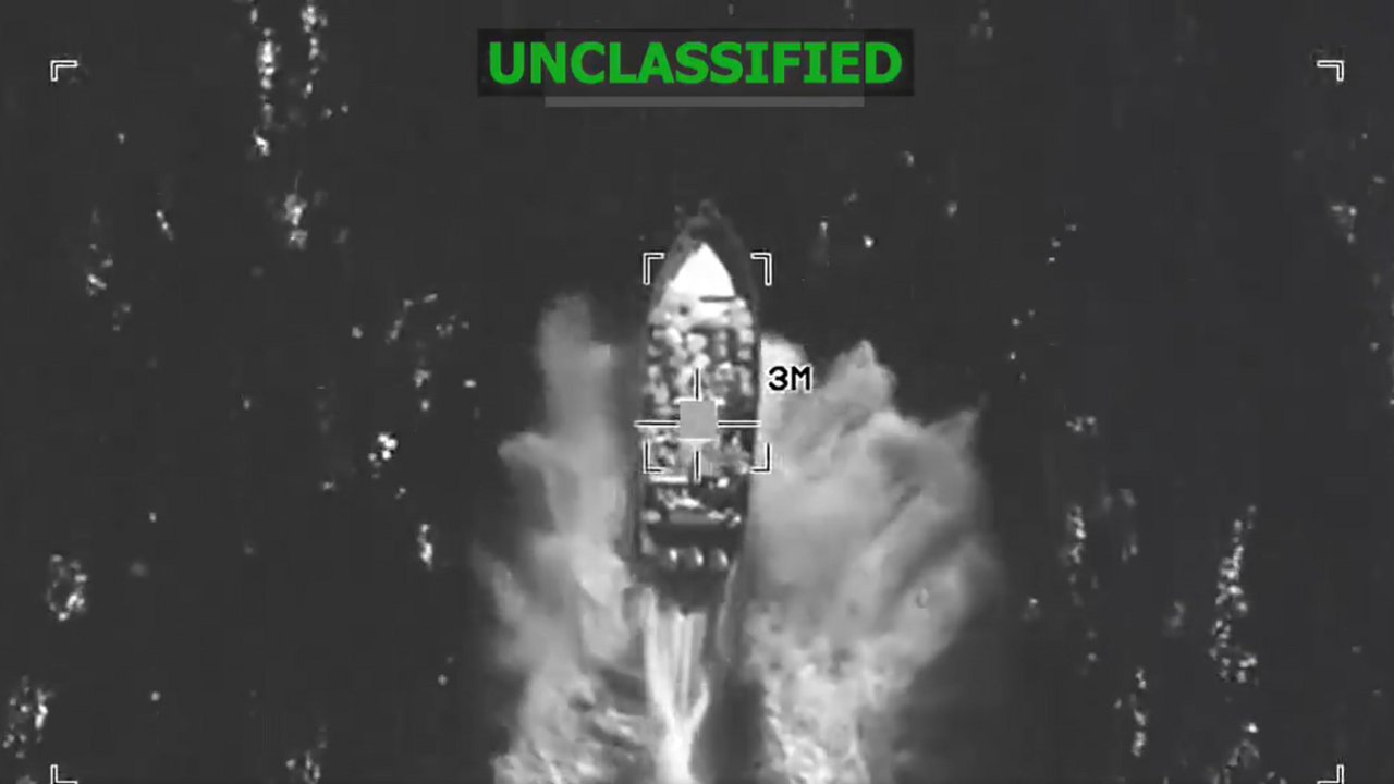 US strike in Pacific: Four killed in blitz on alleged narco-terror boat - watch