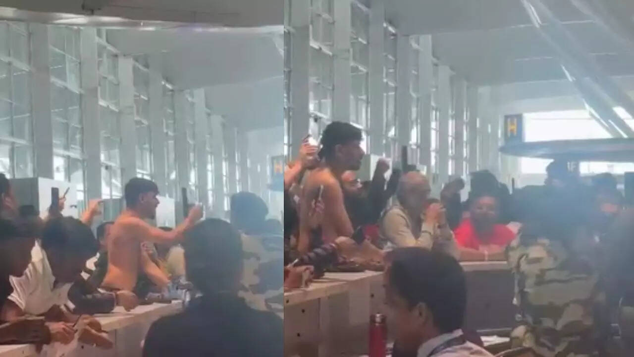 'Will undress on your counter’: Frustrated passenger threatens to remove clothes at Delhi airport amid IndiGo cancellations