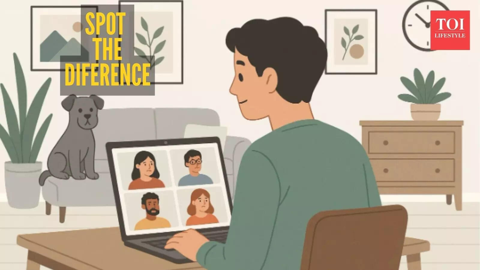 Only a person who has eagle-sharp eyes can spot all the differences