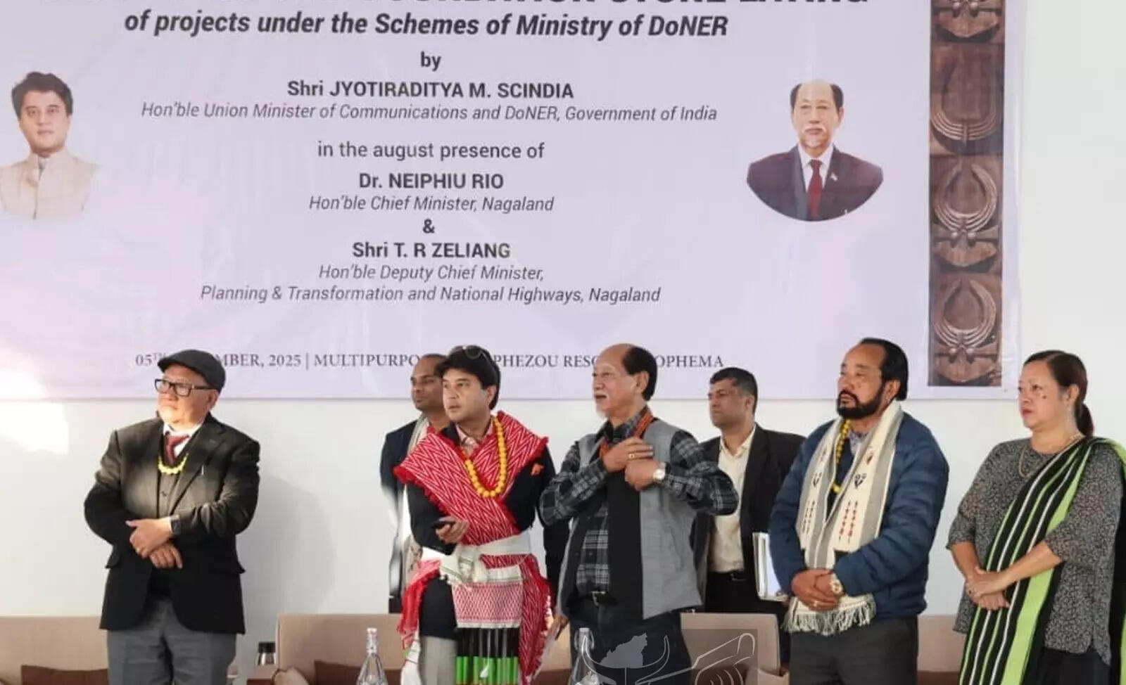 DoNER minister Scindia launches over Rs 640cr devpt projects for Nagaland