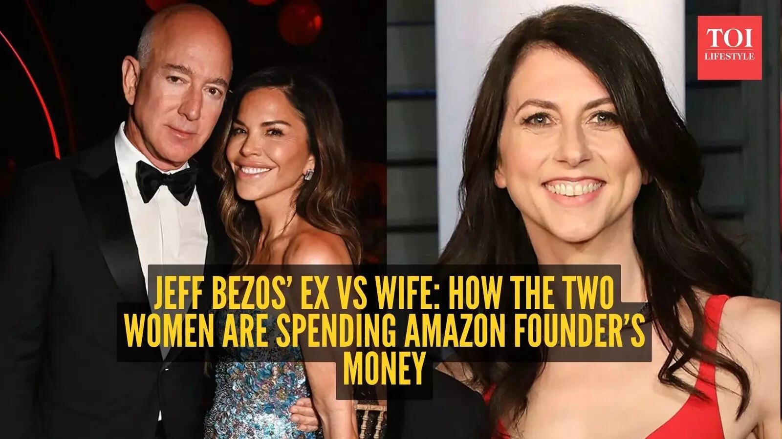 How Jeff Bezos’ ex-wife and current wife are spending his wealth