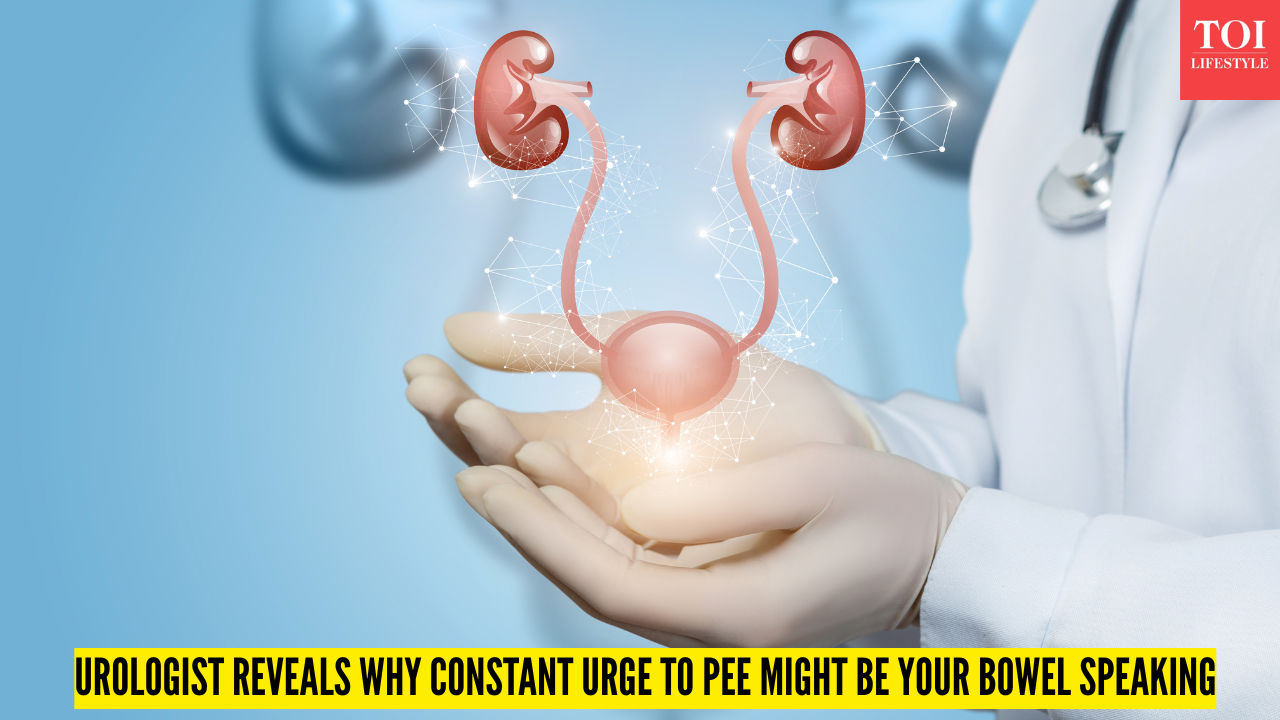 Urologist reveals why your constant urge to pee may actually be a hidden bowel problem