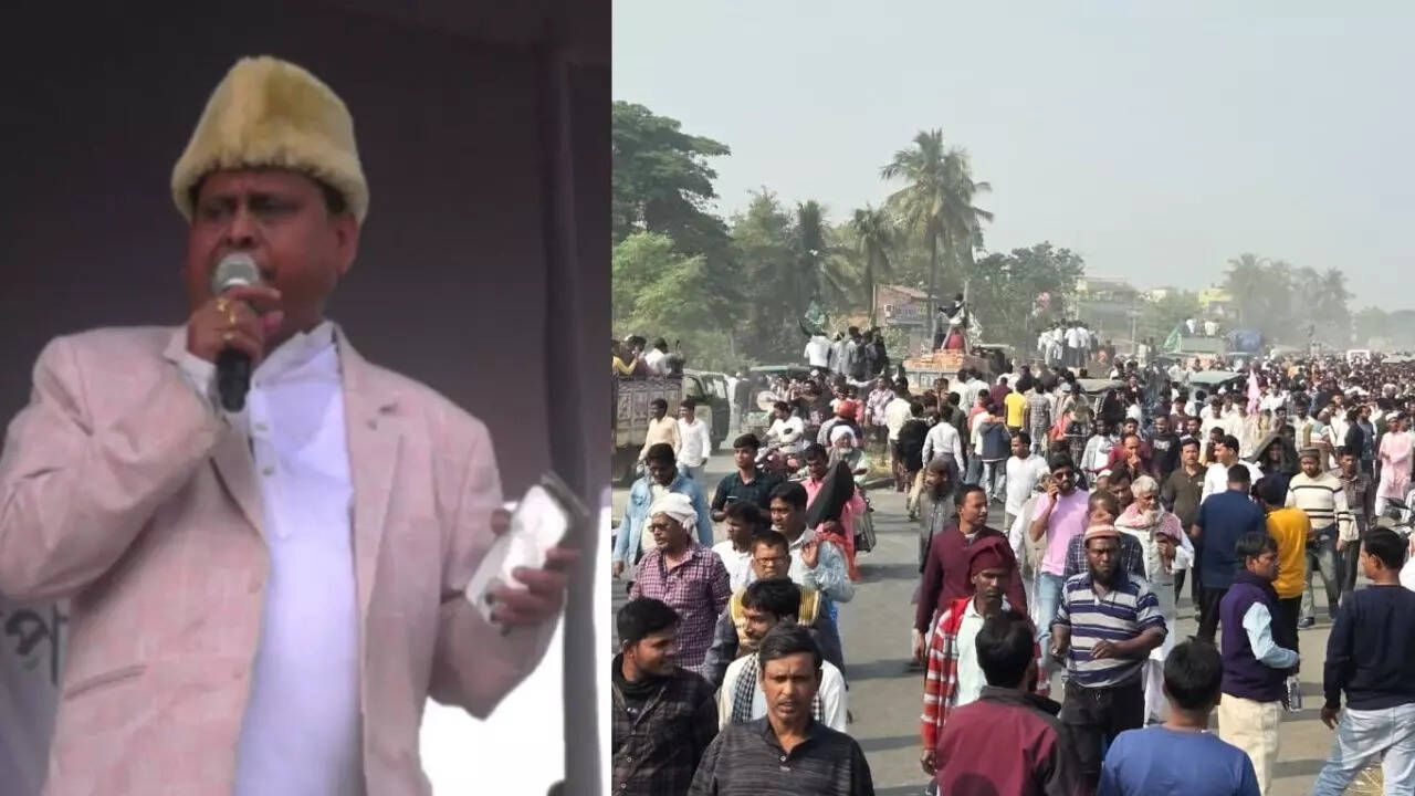 'Biryani for 40k’: Suspended TMC MLA lays ‘Babri Masjid’ foundation; heavy security posted