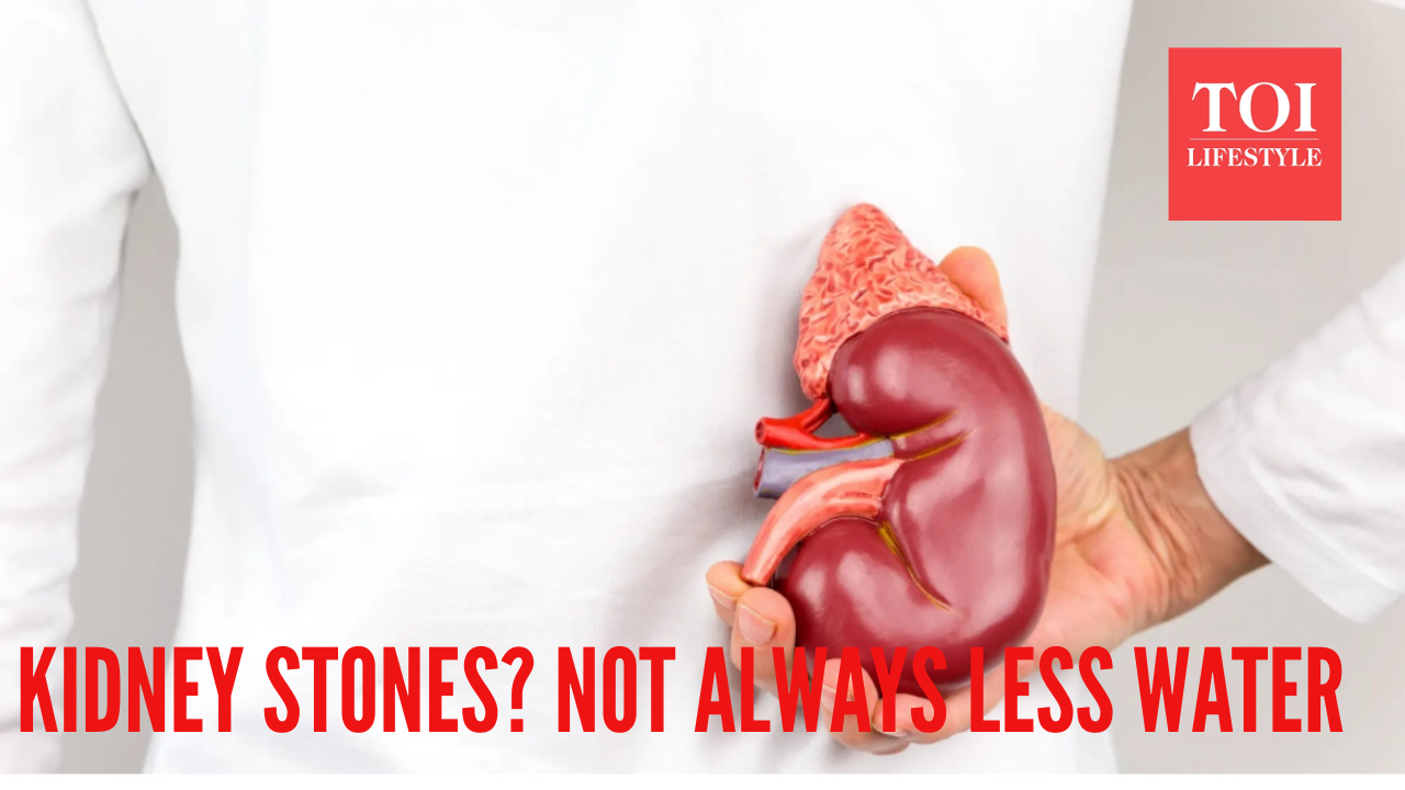 Low water intake not the only reason behind kidney stones, says doc