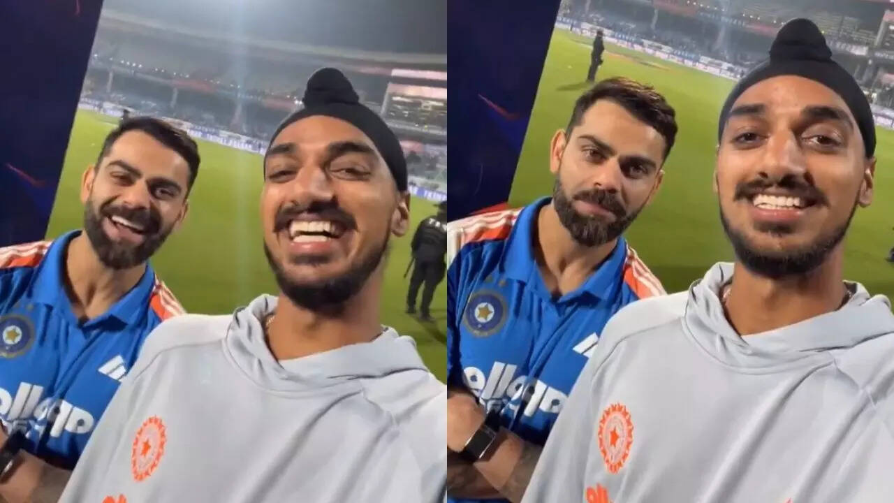 IND vs SA: Kohli roasts Arshdeep after ODI series win over South Africa - Watch