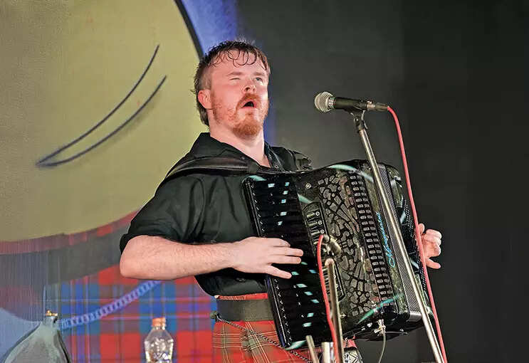 Kolkata’s date with a quirky Scot armed with an accordion