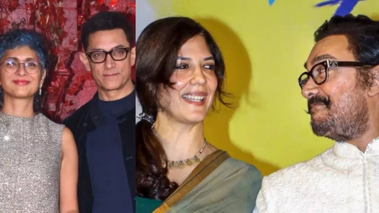 Aamir on finding love at 60, bonding with ex-wives Reena, Kiran
