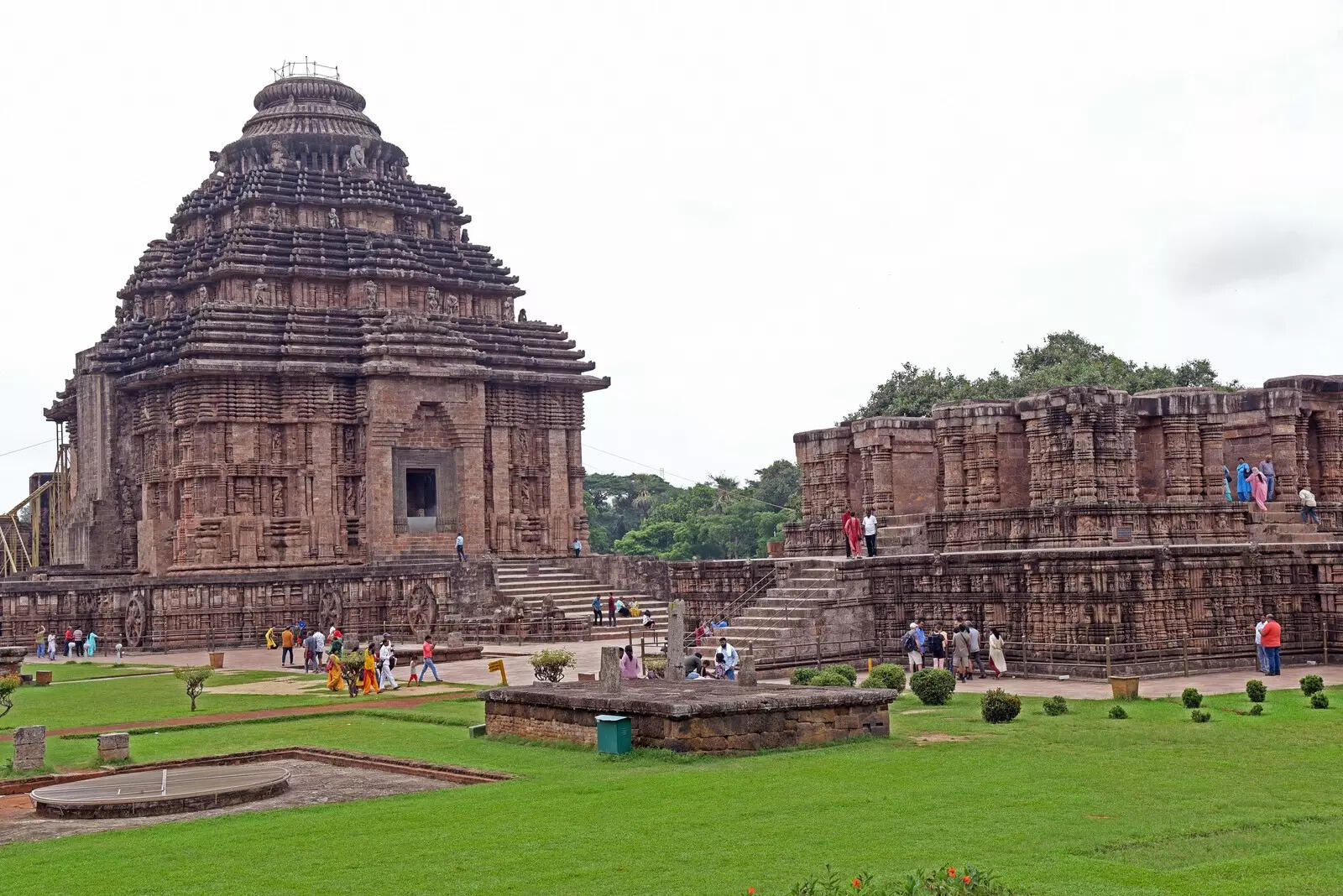 Core drilling of Konark temple wall begins ahead of sand removal