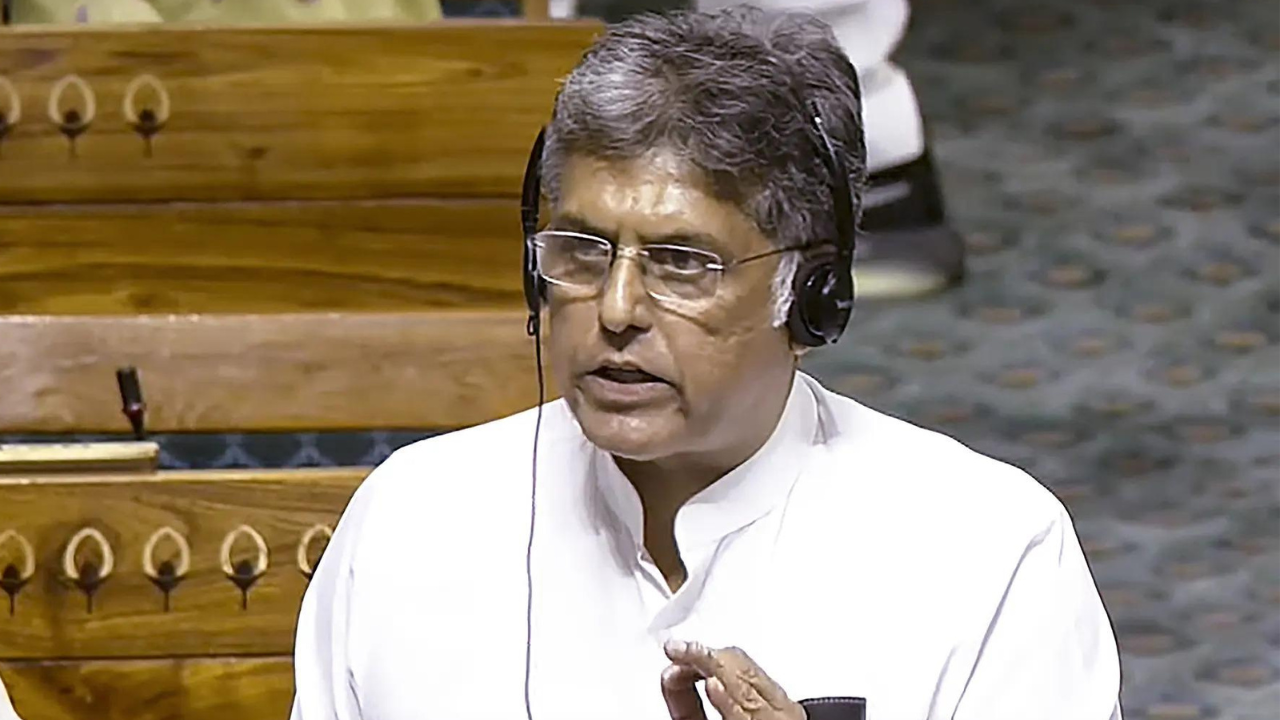 Congress MP Manish Tewari brings bill in Lok Sabha seeking to let MPs take their own voting line
