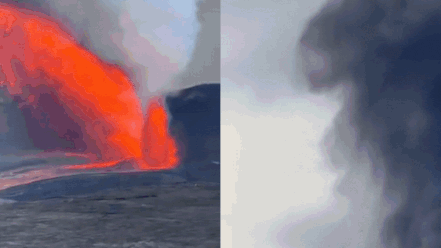 Hawaii's Kīlauea volcano erupts again; towering lava fountains soar up to 1200 ft—Watch