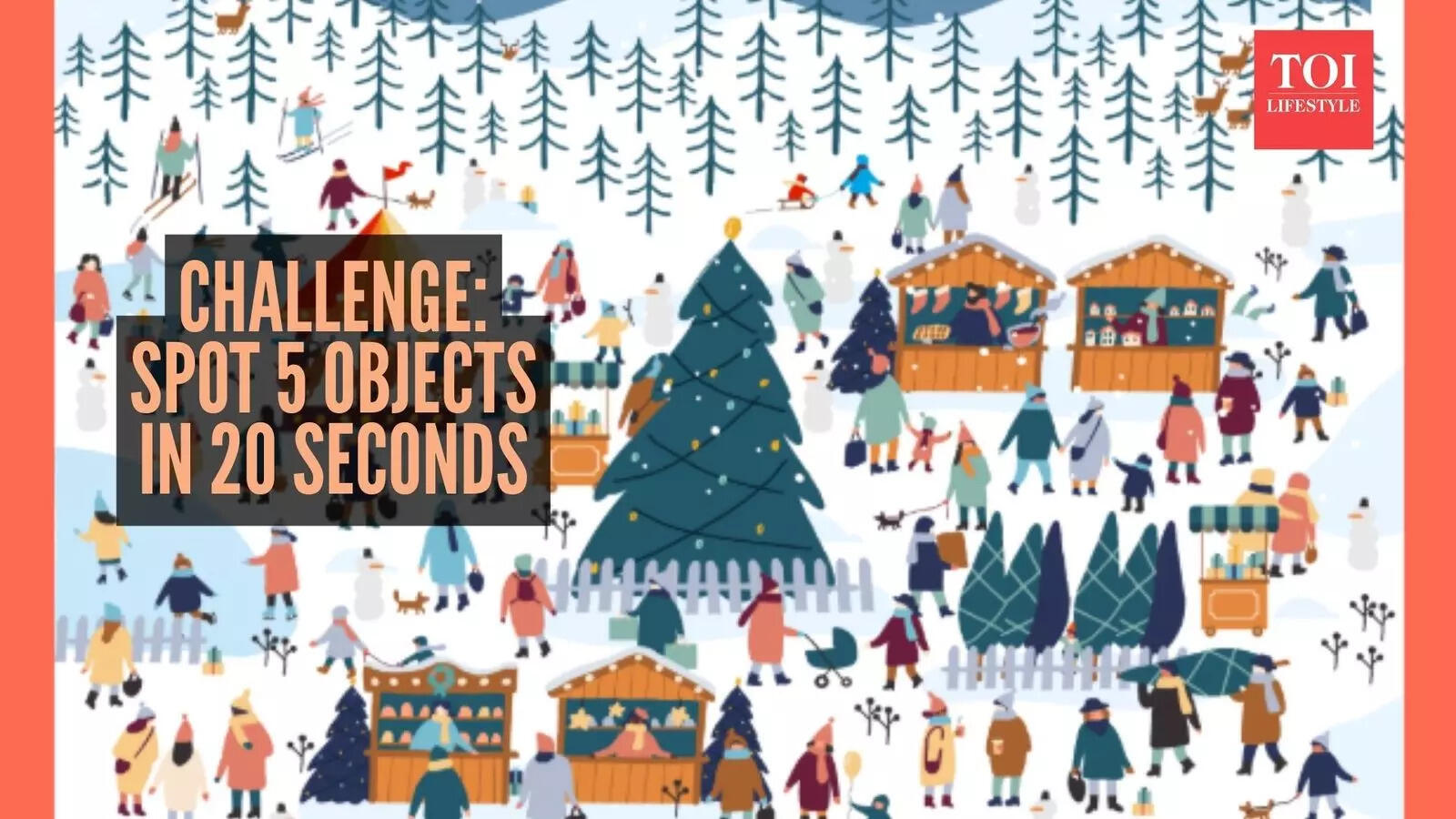 Only a person with laser-sharp focus and 20/20 eyesight can spot 5 hidden objects