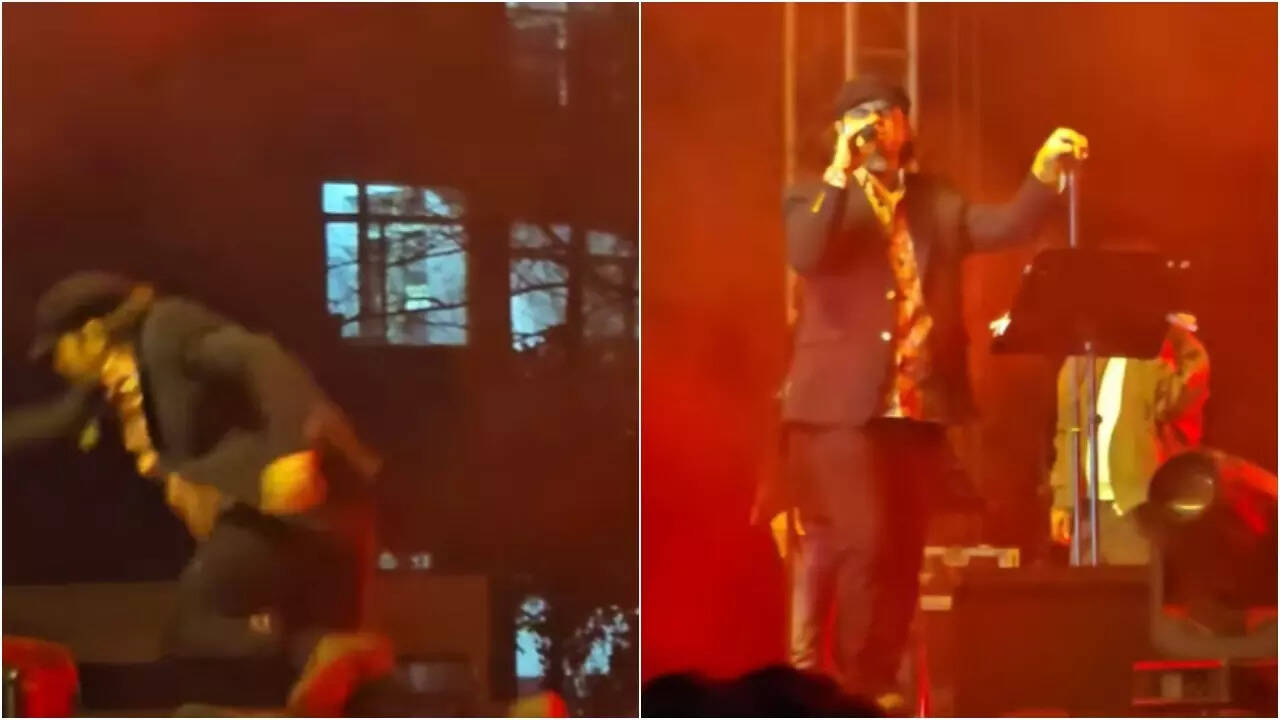 Mohit Chauhan falls on stage mid-concert; internet reacts