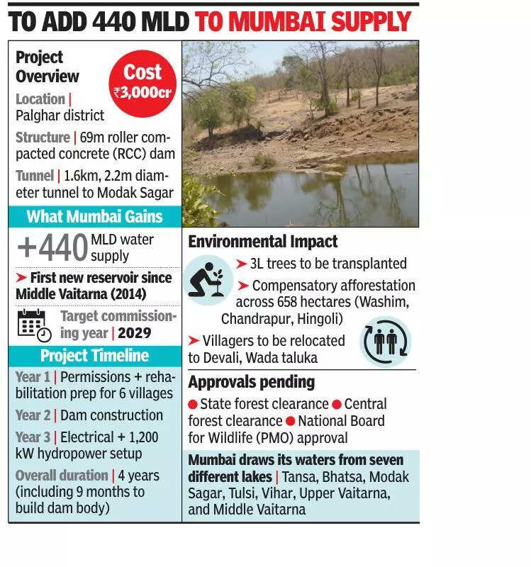 10 years on, 3,000cr tender issued for Palghar Gargai dam, tunnel
