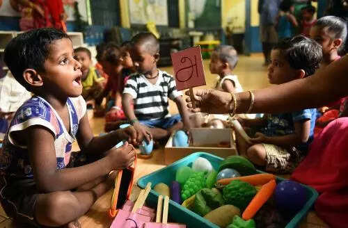 Anganwadi workers hold stir for menstrual leave, pay hike
