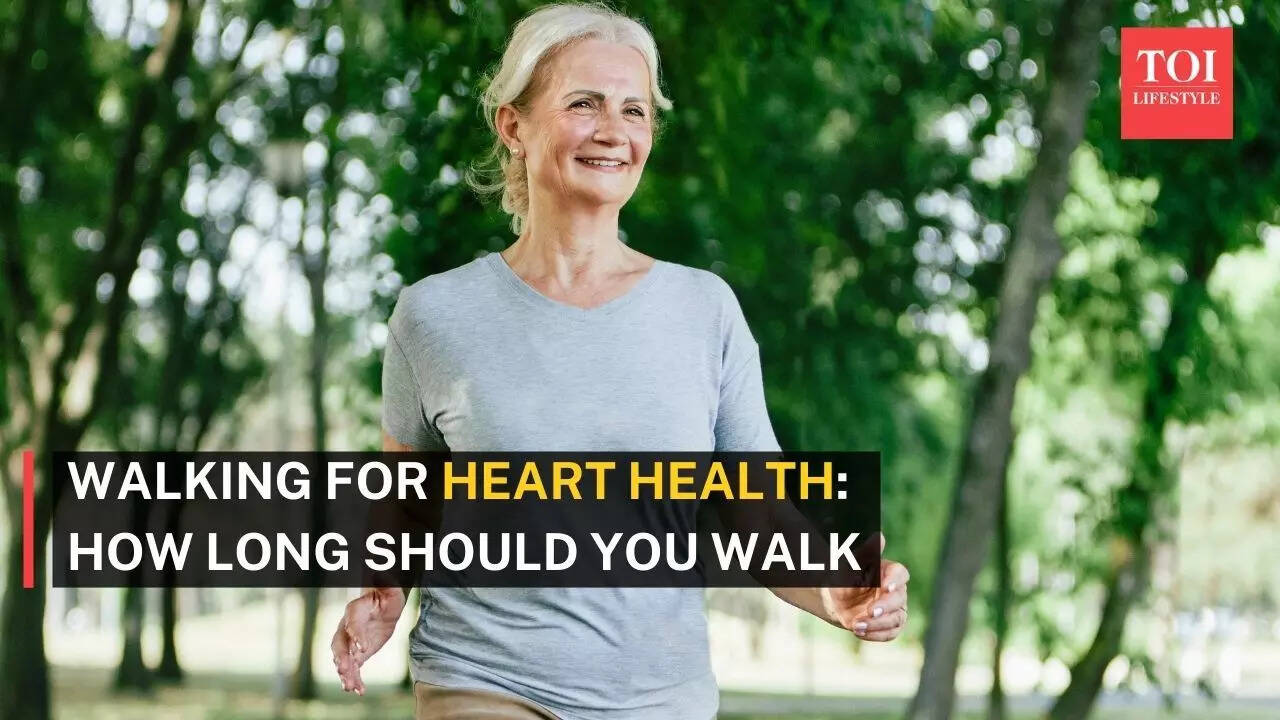 Walking for heart health: How many minutes should you walk?