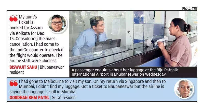 No flyer luggage stuck at city airport: BPIA director; 7 IndiGo flights cancelled