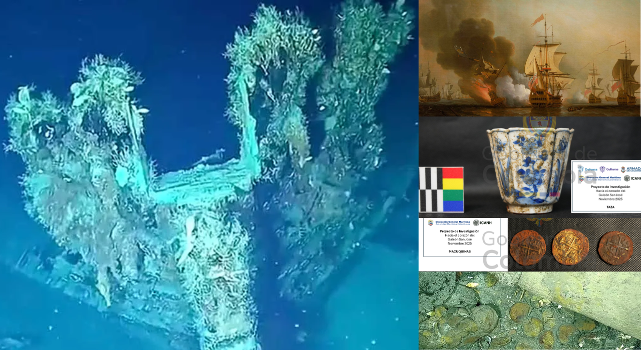 After 300 years, Colombia retrieves its first pieces of the San José, the $17 billion ‘holy grail of shipwrecks’