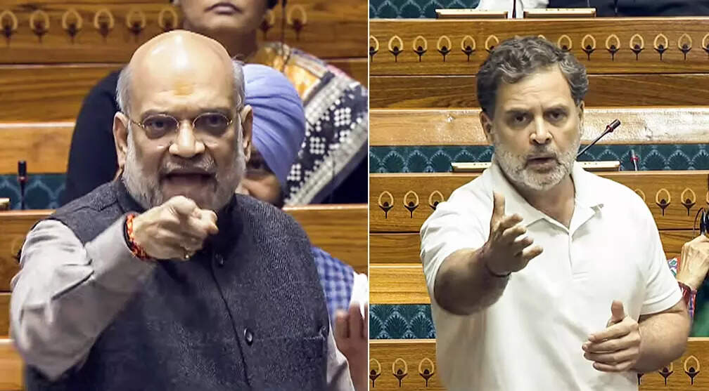 'Under pressure, hands trembling': Rahul Gandhi takes a dig at Amit Shah over Lok Sabha speech — watch