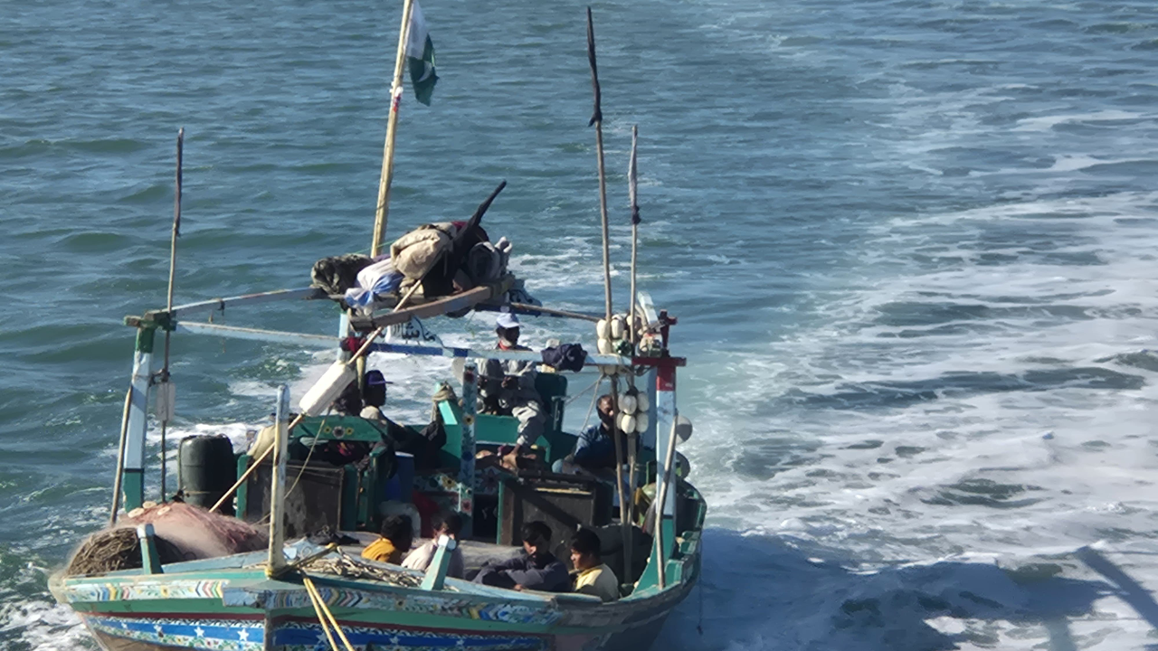 ICG detains 11 Pakistani fishermen: Vessel caught operating illegally near Gujarat