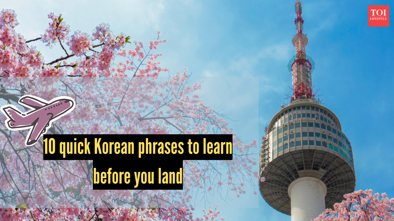 10 quick Korean phrases you can learn before you land in Korea