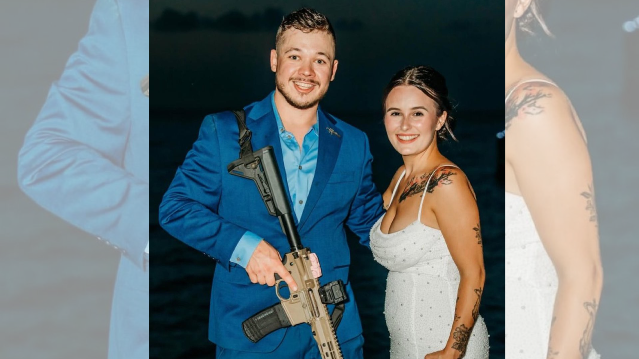 Kyle Rittenhouse got married and the internet is convinced his wife looks like Charlie Kirk