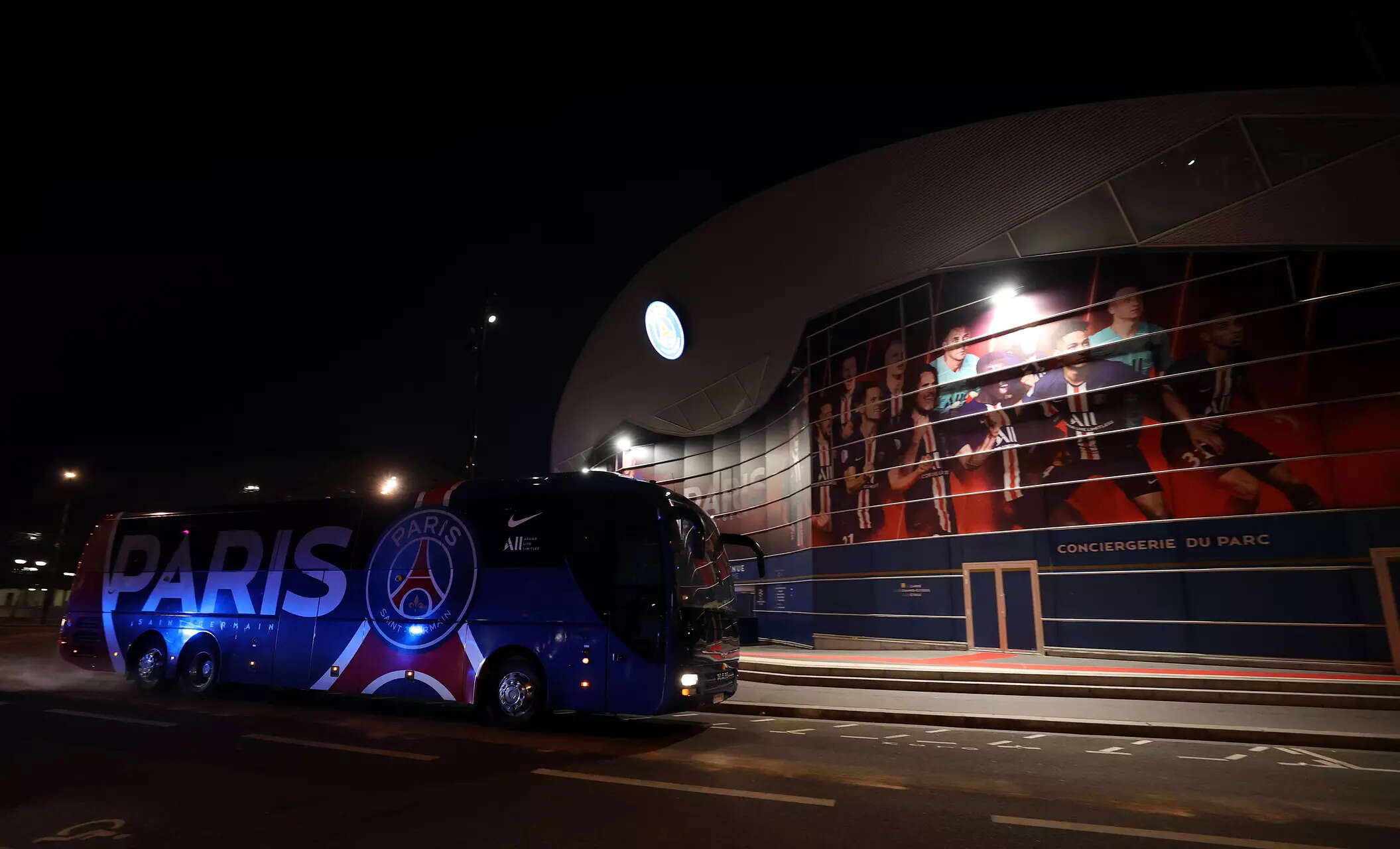 Drama after UCL encounter! Stones thrown at PSG team bus; two arrested