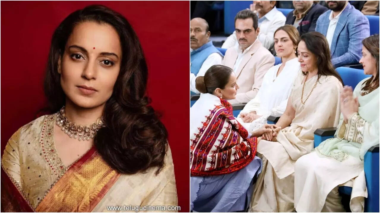 Kangana on Dharmendra: 'He came from small village, like me'