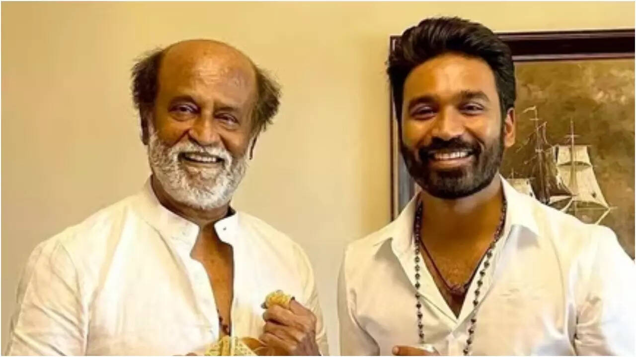 Dhanush pens a note for his former father-in-law Rajinikanth