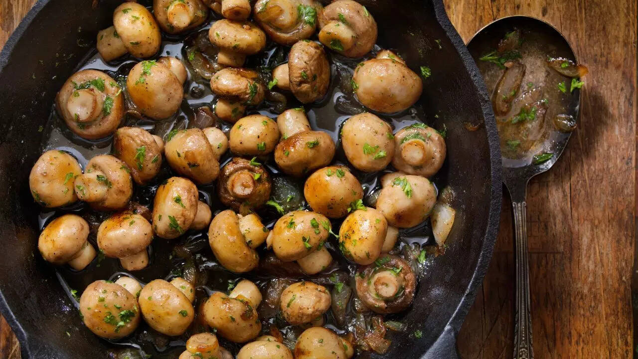 Garlic butter mushrooms
