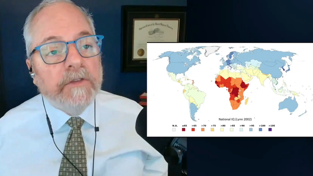 MAGA influencer claims 'third-world', 'non-white' people have low average IQ: 'You see India, Africa...'